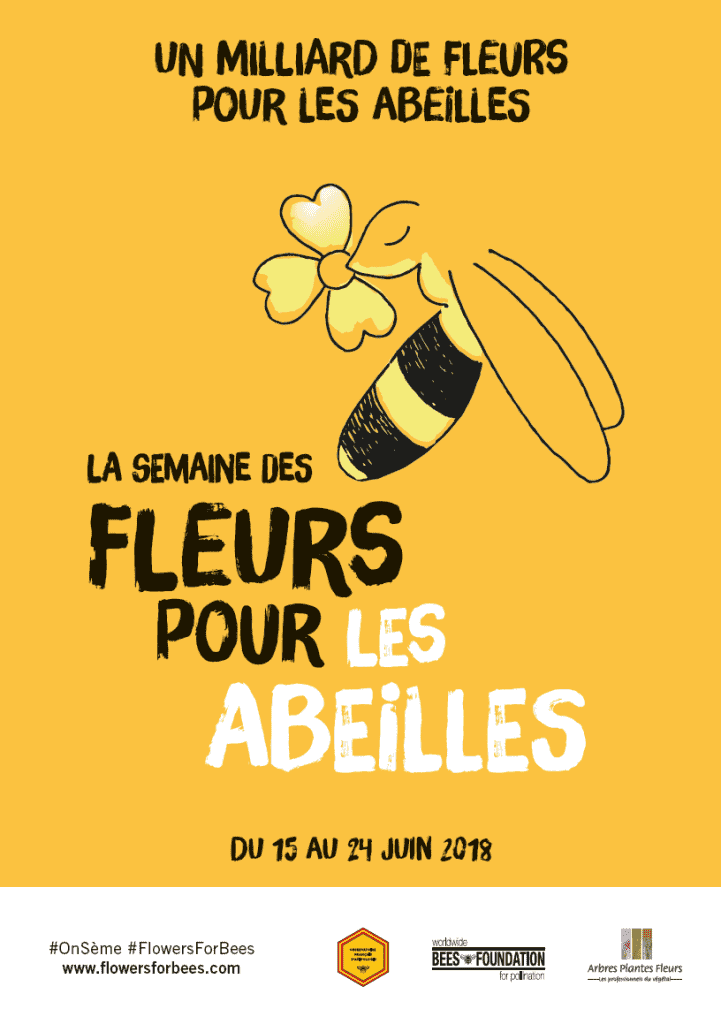 la semaine des fleurs pour les abeilles