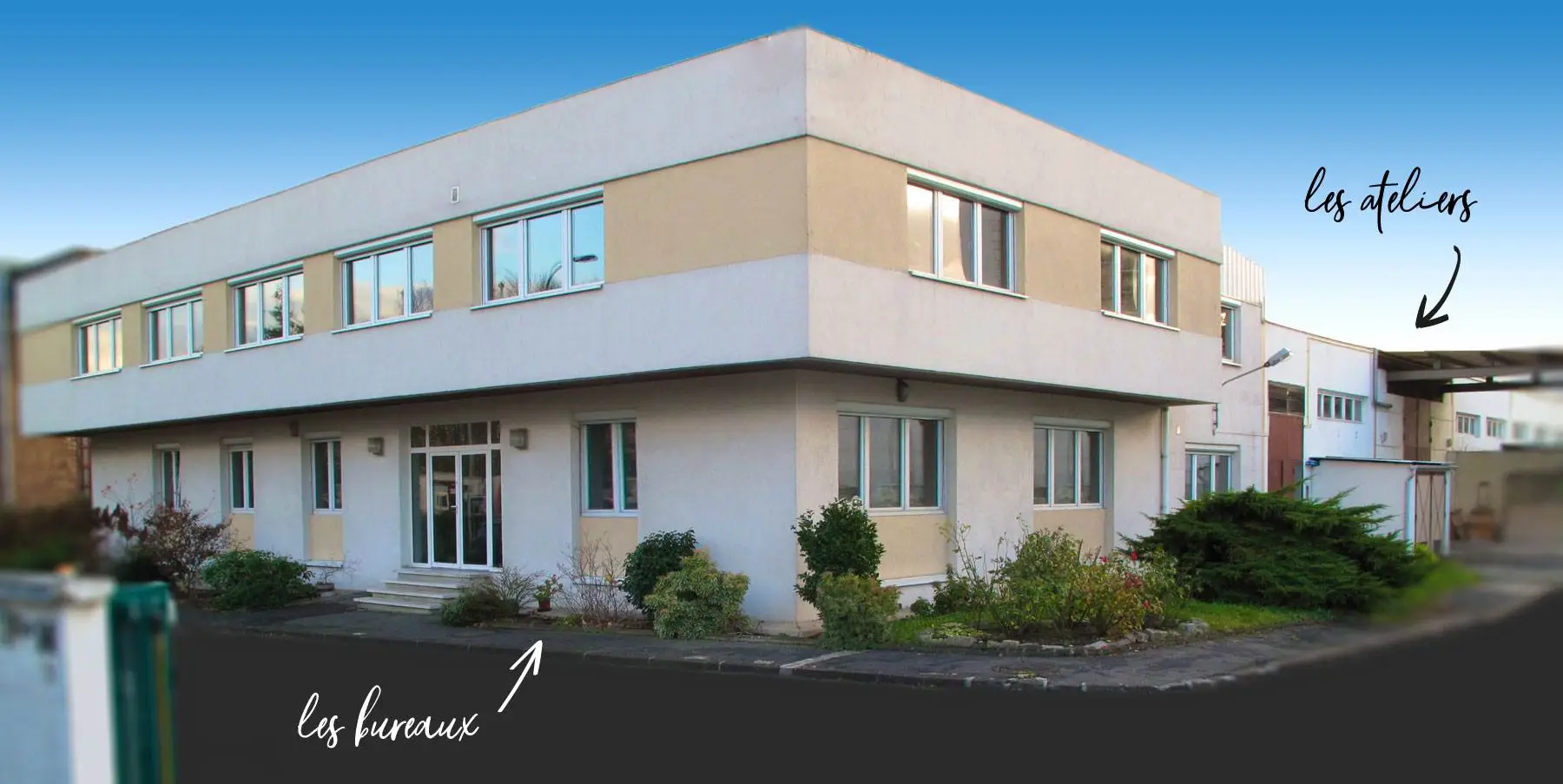 parc machine print, grafik plus, ateliers, bureaux