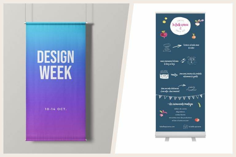 kakemono ou roll-up lequel choisir