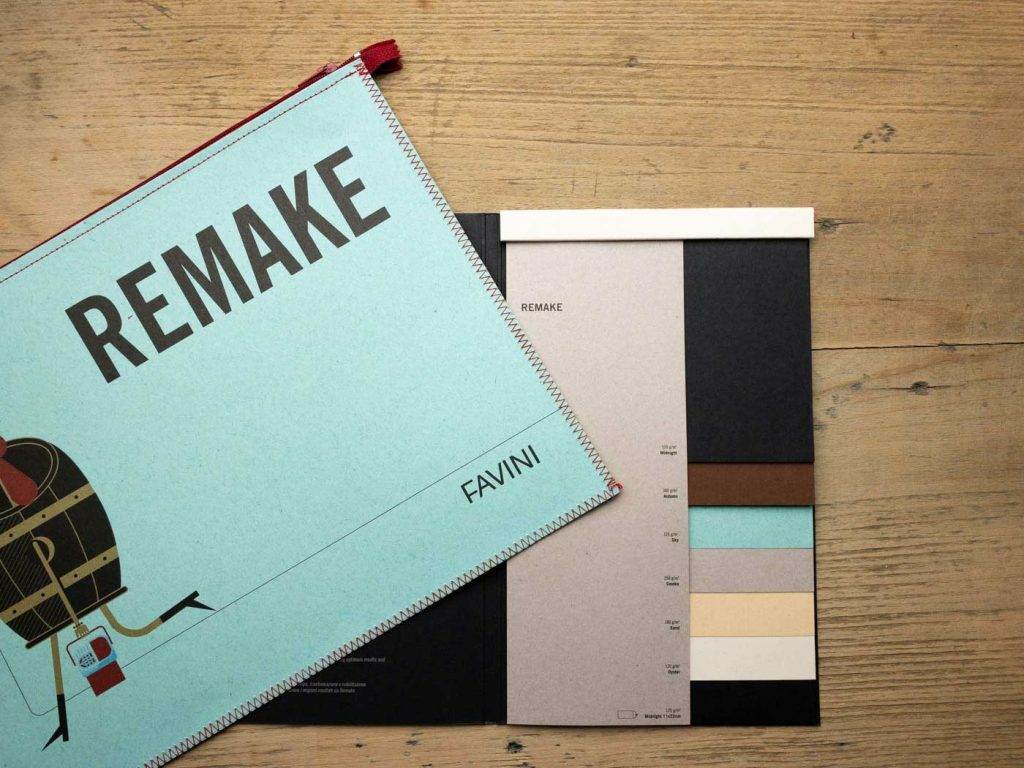 papier upcyclé remake