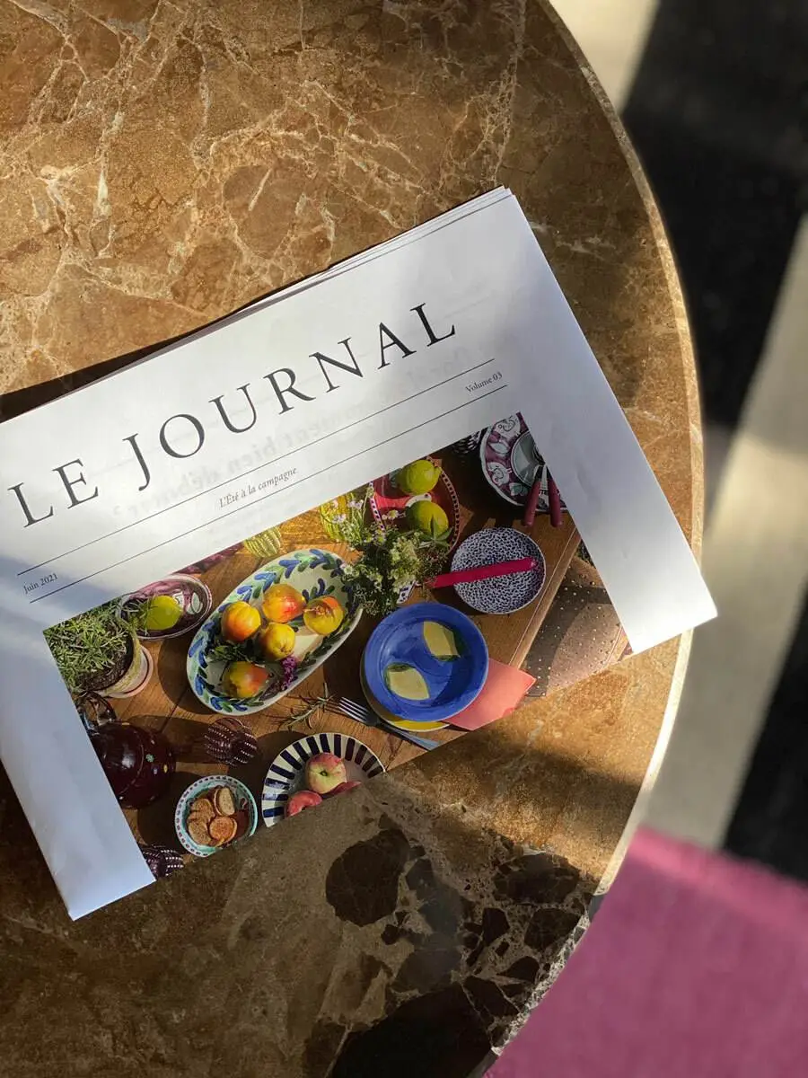 impression journal estival