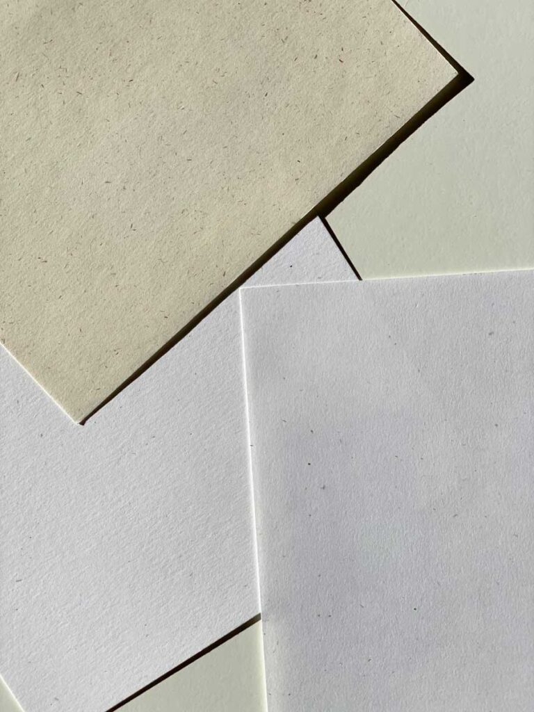 papier upcyclé tomate