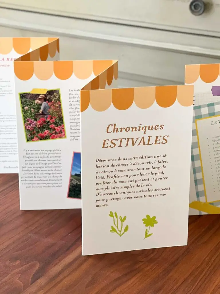 chroniques estivales dépliant